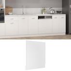 vidaXL Vaatwasserpaneel Lyon 59,5x3x67 cm bewerkt hout wit, Verzenden, Nieuw, Wit