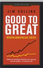 Good to Great (Nederlandstalige editie) | 9789025425104 |, Zo goed als nieuw, COLLINS, Jim