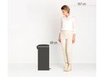 Brabantia NewIcon Prullenbak - 30 liter - Satin Taupe, Verzenden, Zo goed als nieuw