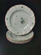 Nymphenburg - 4 Piatti da cena con decorazione floreale