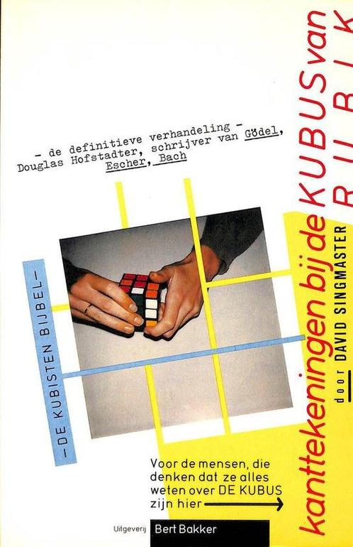 Kanttekeningen bij de kubus van rubik 9789060198469, Boeken, Overige Boeken, Gelezen, Verzenden
