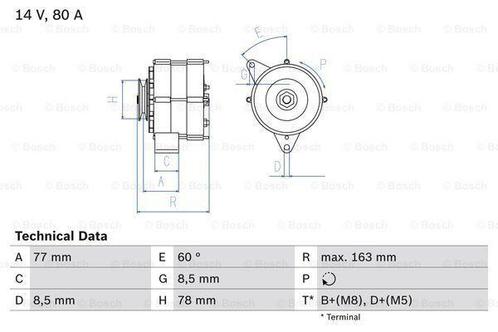 Dynamo / Alternator BMW 3 (325 i,325 i X,320 i,323 i,325..., Auto-onderdelen, Motor en Toebehoren, Nieuw, Ophalen of Verzenden
