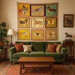 Decoratief paneel Chevalier - 140x140cm - met sartoriale