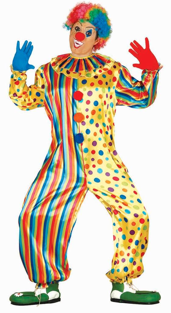 Clownspak Gekleurd Heren, Kleding | Heren, Carnavalskleding en Feestkleding, Nieuw, Verzenden