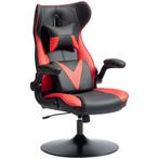 TRUUSK Gaming Stoel Met Schommelfunctie, Ergonomische Comput, Huis en Inrichting, Bureaustoelen, Verzenden, Nieuw