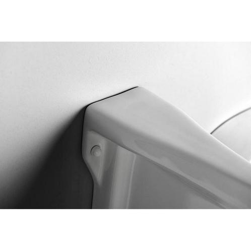 Urinoirscherm Schaamschot Sapho 60x36 cm Keramiek Wit, Doe-het-zelf en Verbouw, Sanitair, Ophalen of Verzenden