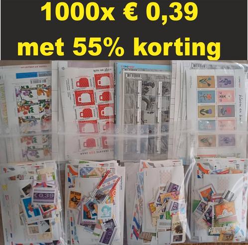 1000x € 0,39 postfris nominaal frankeergeldig -55%, Postzegels en Munten, Postzegels | Nederland, Postfris, Na 1940, Ophalen of Verzenden
