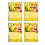 Pokémon - 4 Card - Pikachu 020/M-P Promo card, Hobby en Vrije tijd, Verzamelkaartspellen | Pokémon, Nieuw