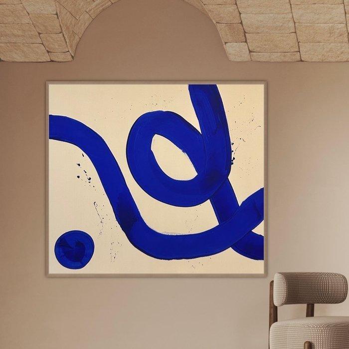 Stefanie Raus - Blue II 1055 XXL, Antiek en Kunst, Kunst | Schilderijen | Modern