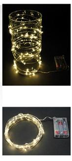 Ledlampje WARMWIT 10 lampjes ZONDER !batterij! Led lampjes, Ophalen of Verzenden, Nieuw