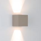 Reach Up&amp;Down Muurlamp Champagne kubus met LED, Huis en Inrichting, Nieuw, Modern, Led, Plafondspot of Wandspot