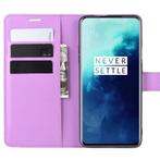 ProGuard OnePlus 7T Pro Wallet Flip Case Paars, Verzenden, Nieuw