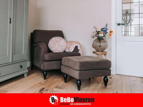 FABRIEKSLEEGVERKOOP EIKEN HOUTEN VLOEREN – VANAF €7,98 P/M², Doe-het-zelf en Verbouw, Vloerdelen en Plavuizen, 10 tot 30 cm, 150 cm of meer