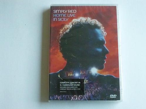 Simply Red - Home / Live in Sicily (DVD) Nieuw, Cd's en Dvd's, Dvd's | Muziek en Concerten, Verzenden