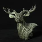 Beeld, Hert - 16.5 cm - Brons