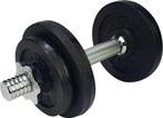 Tunturi Dumbell Gietijzer totaal 10kg - Halterset met, Verzenden, Nieuw