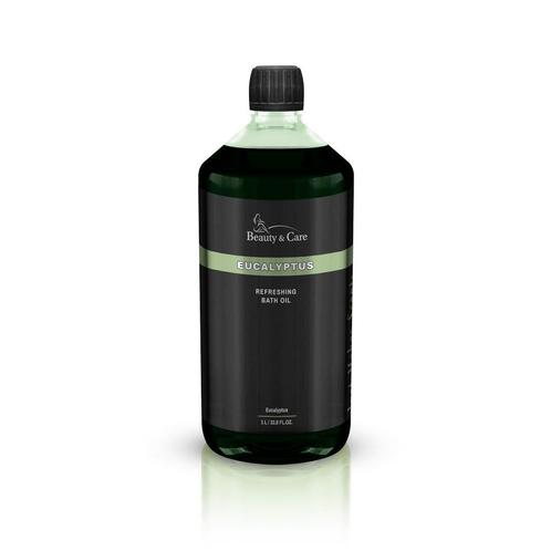 Beauty &amp; Care Eucalyptus badolie 1 L.  new, Huis en Inrichting, Badkamer | Badtextiel en Accessoires, Overige typen, Wit, Nieuw