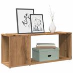vidaXL Tv-meubel 80x24x32cm bewerkt hout artisanaal, Verzenden, Nieuw, Overige houtsoorten