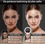 JUST23 Ringlamp voor Telefoon, Laptop &amp; Tablet – Selfie, Ophalen of Verzenden, Nieuw