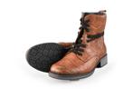 Rieker Veterboots in maat 39 Bruin | 10% extra korting, Kleding | Dames, Schoenen, Bruin, Verzenden, Overige typen, Gedragen