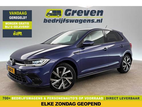 Volkswagen Polo 1.0 TSI R-line, Auto's, Volkswagen, Lease, Automaat, Hatchback, Benzine, Plug-in hybride, Stoelverwarming