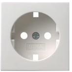 Gira Inzetplaat Wandcontactdoos zuiver wit (hagelwit) 092003, Nieuw