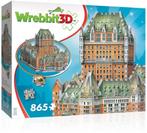 Wrebbit 3D Puzzle - Chateau Frontenac (865 stukjes) |, Nieuw, Verzenden