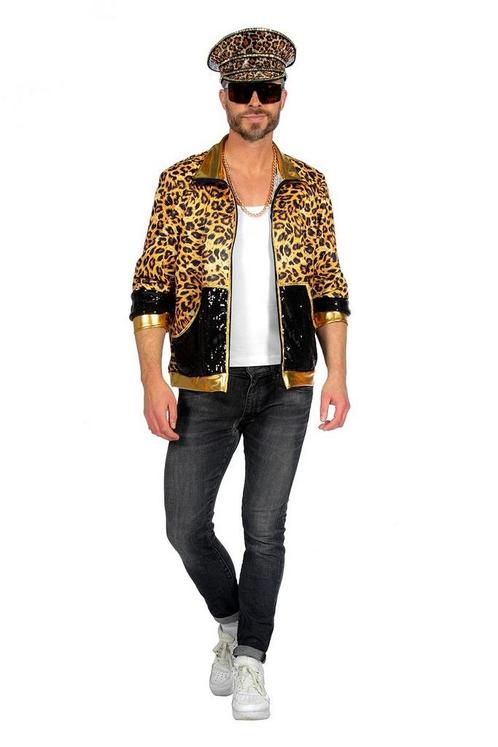 Trainingsjack Panter Heren, Kleding | Heren, Carnavalskleding en Feestkleding, Nieuw, Ophalen of Verzenden