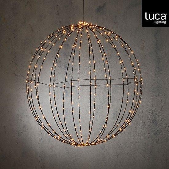 2dekans | Luca Lighting Kerstverlichting Bal met Warm Witte, Diversen, Kerst, Zo goed als nieuw, Ophalen of Verzenden