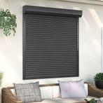 vidaXL Rolluik 130x140 cm aluminium antracietkleurig, Verzenden, Nieuw
