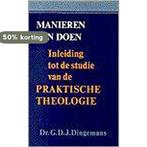 MANIEREN VAN DOEN 9789024224968 DINGEMANS, Verzenden, Gelezen, DINGEMANS