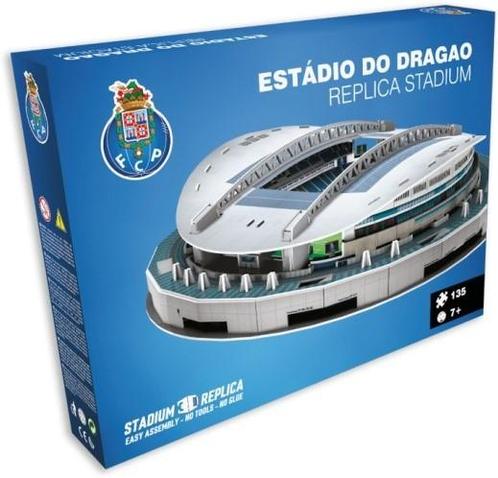FC Porto - Estadio Do Dragao 3D Puzzel (135 stukjes) | Kick, Hobby en Vrije tijd, Denksport en Puzzels, Nieuw, Verzenden