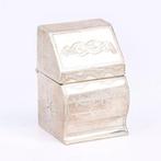 NO RESERVE - D.J. Aubert - Lodereindoosje - .925 zilver, Antiek en Kunst