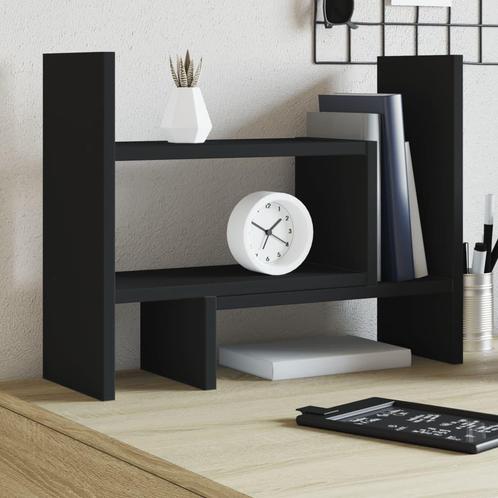 vidaXL Bureau organiser 38,5x17x39 cm bewerkt hout zwart, Zakelijke goederen, Kantoor en Winkelinrichting | Kantoorartikelen, Verzenden