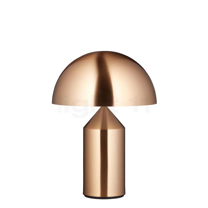 Oluce Atollo Tafellamp, goud - ø¸38 cm - model 239, Huis en Inrichting, Lampen | Tafellampen, Nieuw, Verzenden