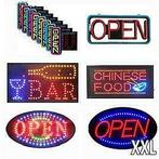 LED open bord | LED reclame borden | Bar bordje | Lichtkrant