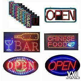LED open bord | LED reclame borden | Bar bordje | Lichtkrant beschikbaar voor biedingen