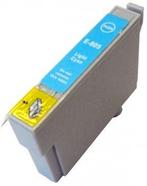 Geschikt Epson T0805 T08 Inktcartridge Licht Cyaan 12 ml. va, Nieuw, Verzenden