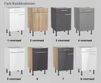 Voorraad: Keuken kast | 50cm zelf samenstellen | kitchenette, 100 tot 150 cm, Nieuw, Ophalen of Verzenden, Minder dan 100 cm