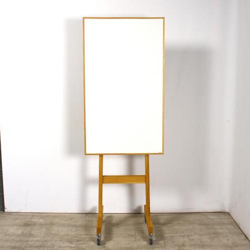 Lintex Wood Mobile, verrijdbaar whiteboard, eiken frame,..., Zakelijke goederen, Kantoor en Winkelinrichting | Kantoorartikelen