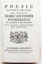 Pindemonte - Poesie Latine e Volgari - 1726