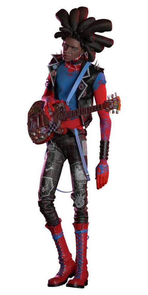 Spider-Punk 1:6 Scale Figure - Hot Toys - Spider-Man Across, Verzamelen, Beelden en Beeldjes, Ophalen of Verzenden