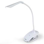 Oplaadbare LED lamp met klem, wit, Ophalen of Verzenden, Nieuw