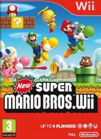 New Super Mario Bros Wii (Wii Games), Spelcomputers en Games, Ophalen of Verzenden, Zo goed als nieuw
