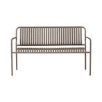 Metalen tuinbank bruin | Snelle levering, Verzenden, Nieuw, Metaal