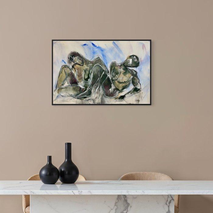 Harper - Fall in Love - XL - NO RESERVE, Antiek en Kunst, Kunst | Schilderijen | Modern