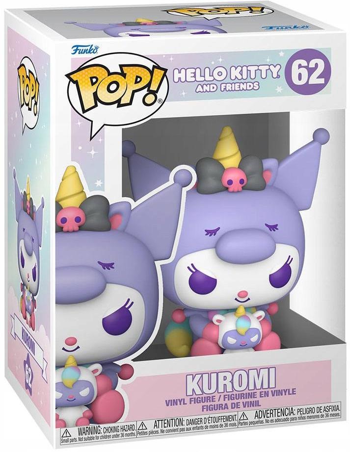 Funko Pop! - Hello Kitty Kuromi (Unicorn Party) #62 | Funko, Verzamelen, Poppetjes en Figuurtjes, Nieuw, Verzenden