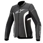 Alpinestars Stella Kira V2 Leren Jas Zwart Wit, Nieuw met kaartje, Jas | textiel, Verzenden, Alpinestars