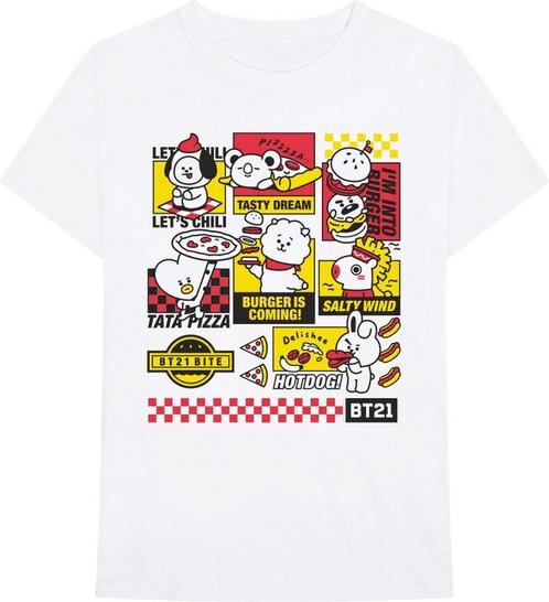 shirts - BT21 - Maat L, Verzamelen, Muziek, Artiesten en Beroemdheden, Zo goed als nieuw, Verzenden