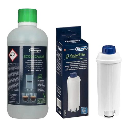 Delonghi Onderhoudsset DLSC002 Waterfilter + DLSC500, Witgoed en Apparatuur, Koffiemachine-accessoires, Verzenden
